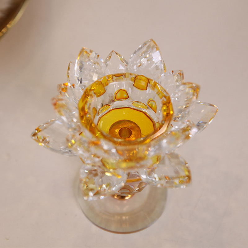 Ornamento del candelabro di loto tibetano