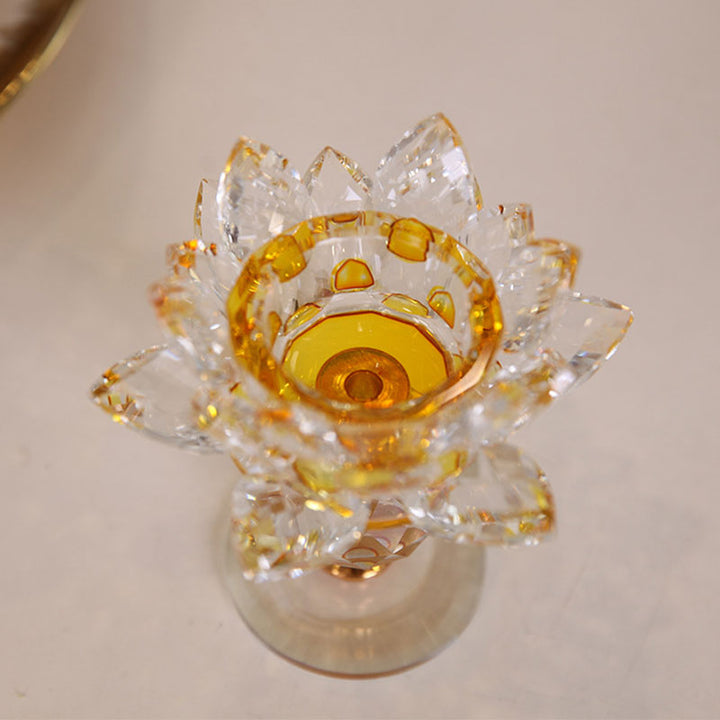 Ornamento del candelabro di loto tibetano