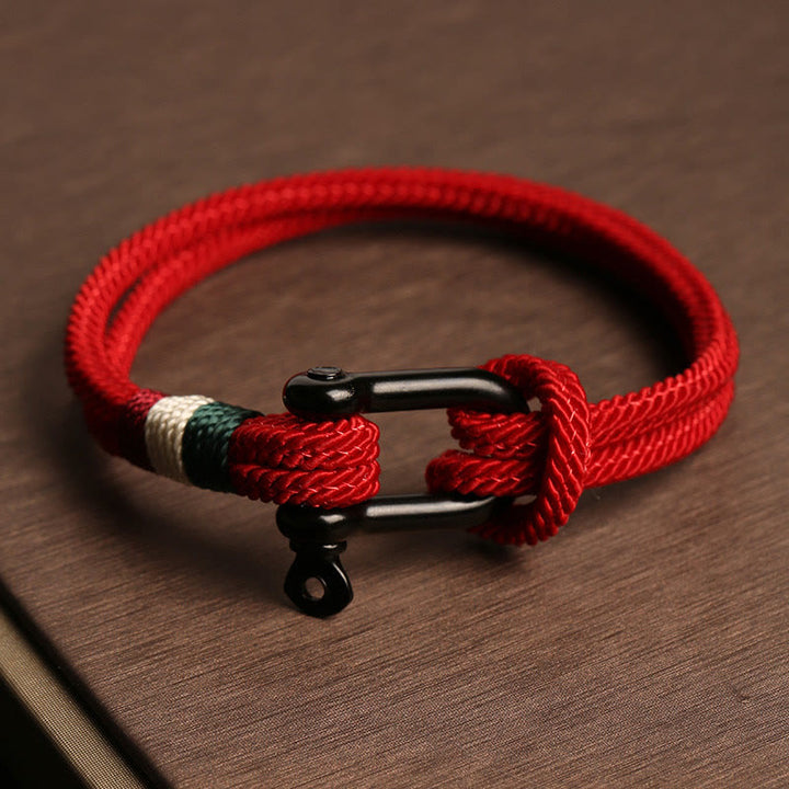 Bracciale con fibbia in acciaio inossidabile con design semplice Buddha Stones Luck