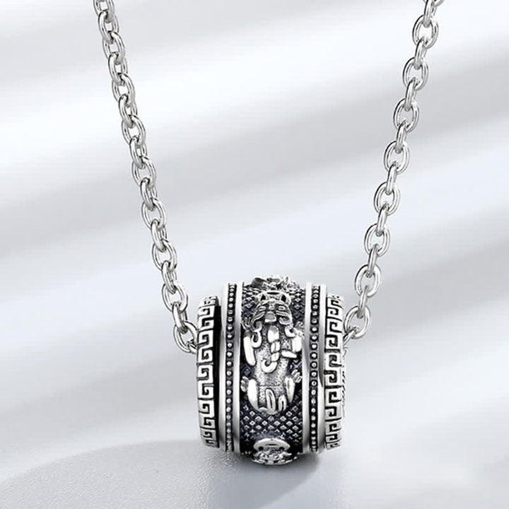 Buddha Stones PiXiu Luck Wealth Collana girevole con ciondolo - Ciondolo e catena - image 1