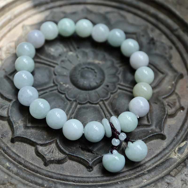 Braccialetto di successo Buddha Stones Natural Jade Pi Xiu Buddha Zucca Mela