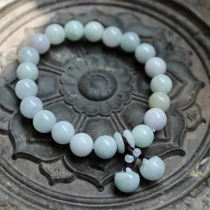 Braccialetto di successo Buddha Stones Natural Jade Pi Xiu Buddha Zucca Mela