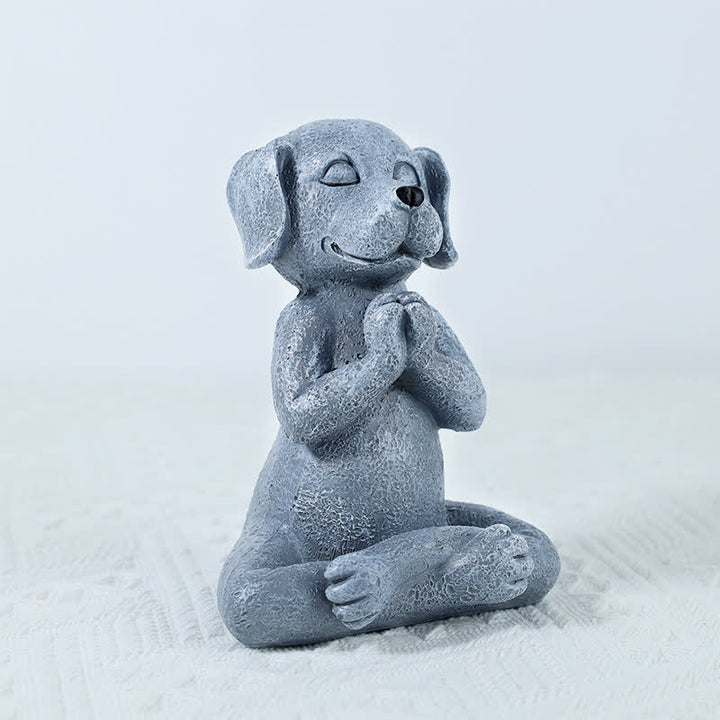 Meditazione Zen Cane Gatto Rana Decorazione