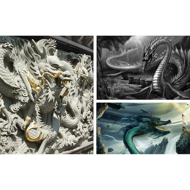 Anello regolabile Buddha Stones 925 Sterling Silver Vintage Dragon Success Protection Strength - image 10