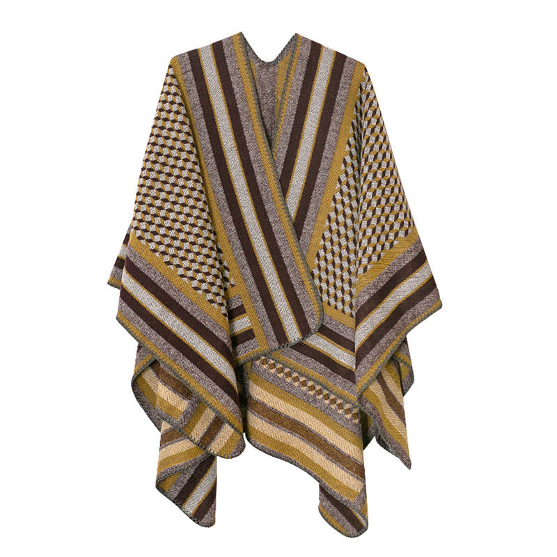 Scialle tibetano con Buddha Stones , modello classico, caldo e accogliente, da viaggio, invernale - image 21