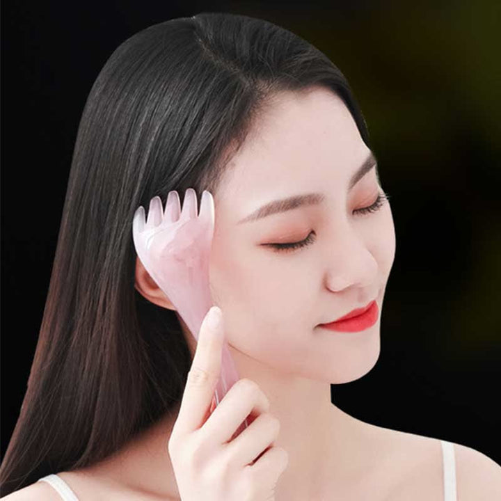 Set di pettini per massaggi Gua Sha in resina