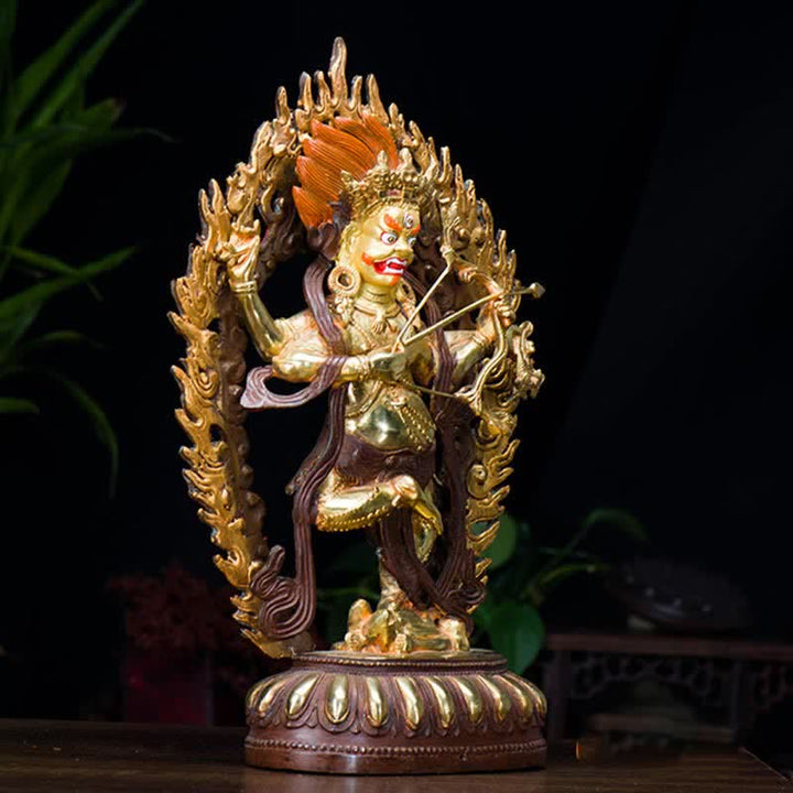 Statua di Buddha Kurukulla in rame, decorazione per la casa, serenità - image 1