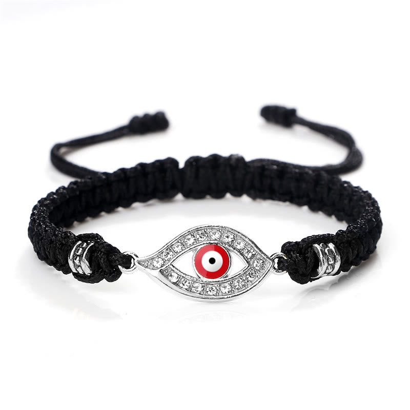 Braccialetto di corda Buddha Stones Evil Eye Keep Away Evil Spirits