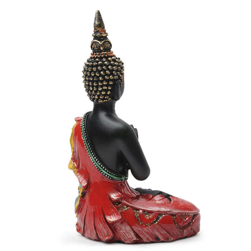 Decorazione statua in resina della serenità del Buddha tailandese