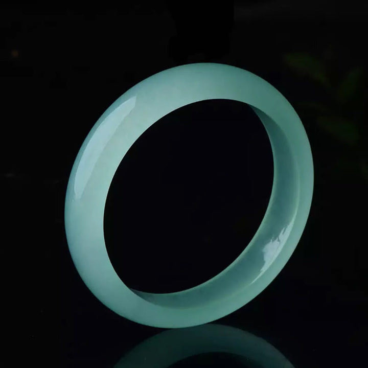 Braccialetto Buddha Stones Natural Jade Luck Healing Prosperity Bangle