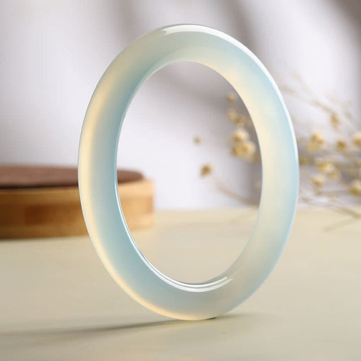 Braccialetto Bangle Blessing Serenity in acquamarina naturale