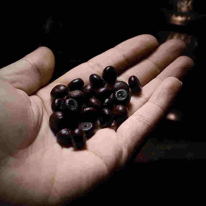 Buddha Stones Tibet 108 Mala Beads Viola Bodhi Seed Bagua Vajra Braccialetto di Auspicio