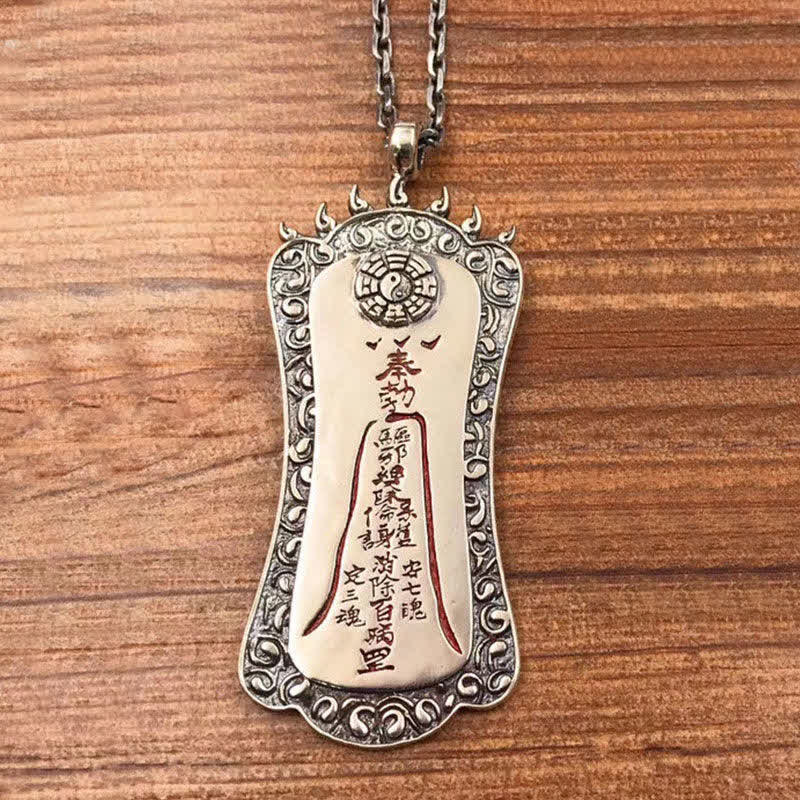 Collana con ciondolo FengShui Bagua PiXiu Cinnabar Balance - image 9