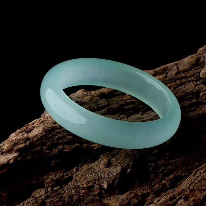 Braccialetto Buddha Stones Natural Jade Luck Healing Prosperity Bangle