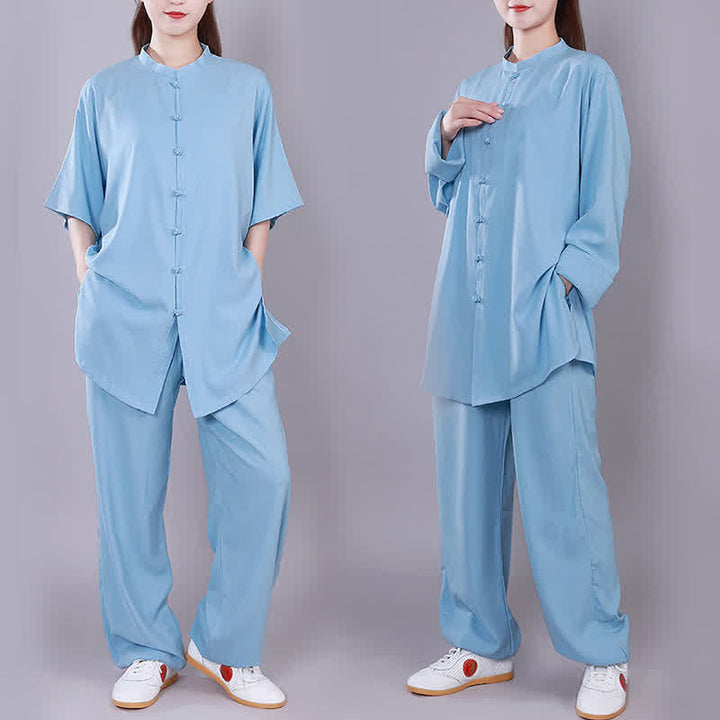 Set di abbigliamento unisex in cotone e lino , Buddha Stones, Tai Chi, Qigong, meditazione, preghiera, pratica spirituale Zen - image 16