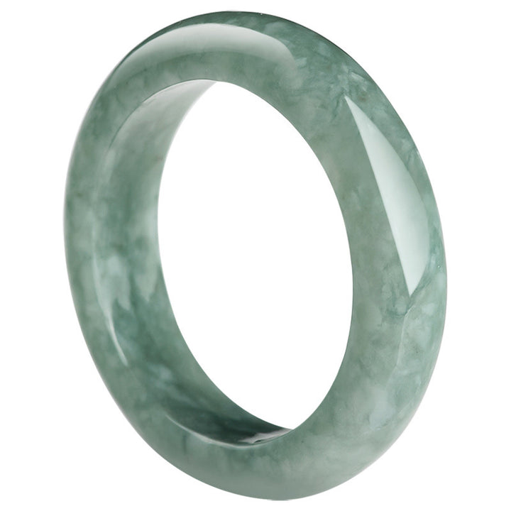 Anello di guarigione naturale in giada Buddha Stones Abundance