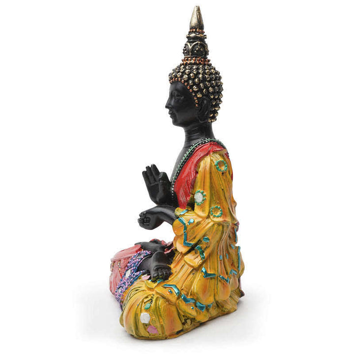 Decorazione statua in resina della serenità del Buddha tailandese
