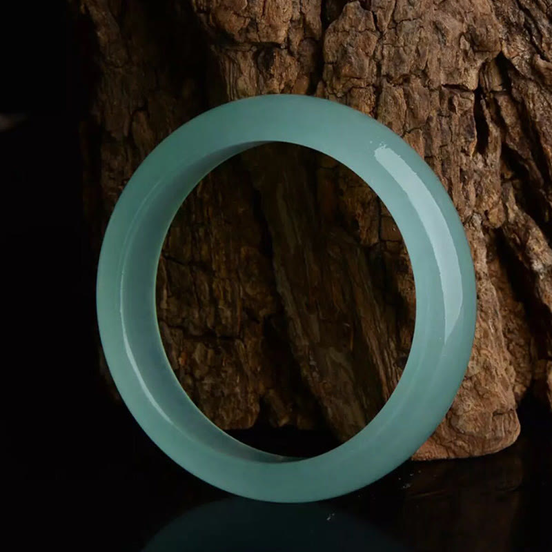 Braccialetto Buddha Stones Natural Jade Luck Healing Prosperity Bangle