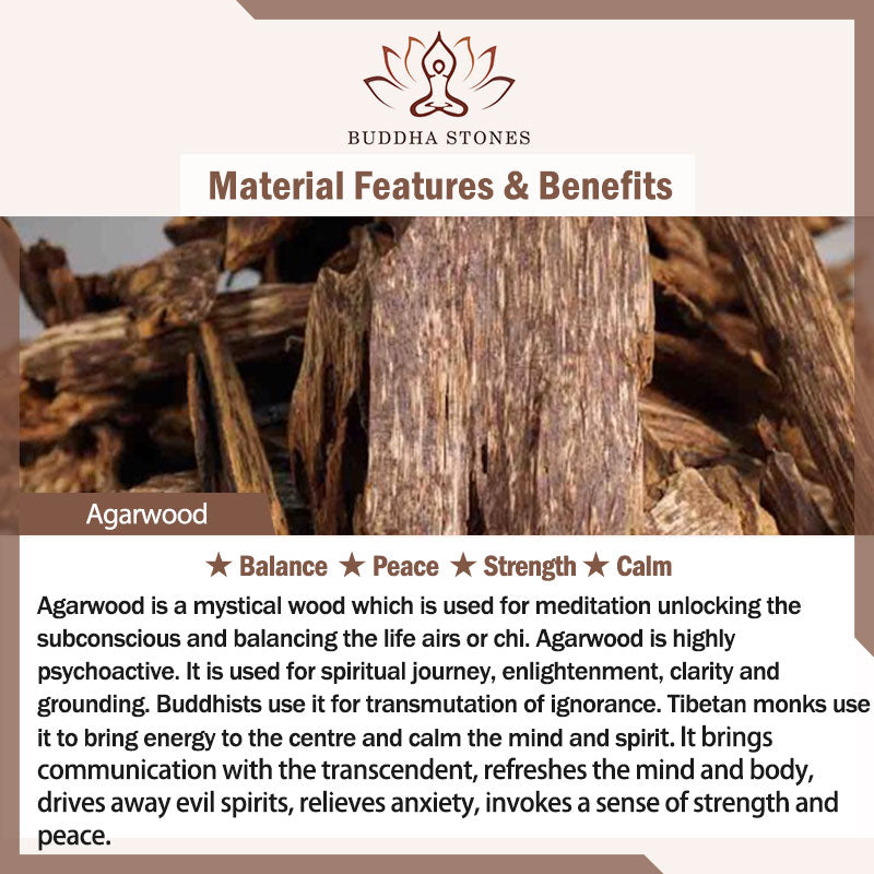 Buddha Stones Potala Tibetano Agarwood Sandalo Calma Incenso