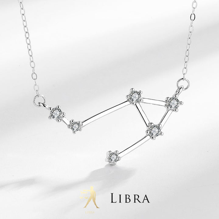 Buddha Stones 925 Sterling Silver 12 Costellazioni dello Zodiaco Astrologia Benedizione Collana Pendente - image 10