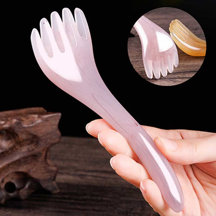 Set di pettini per massaggi Gua Sha in resina