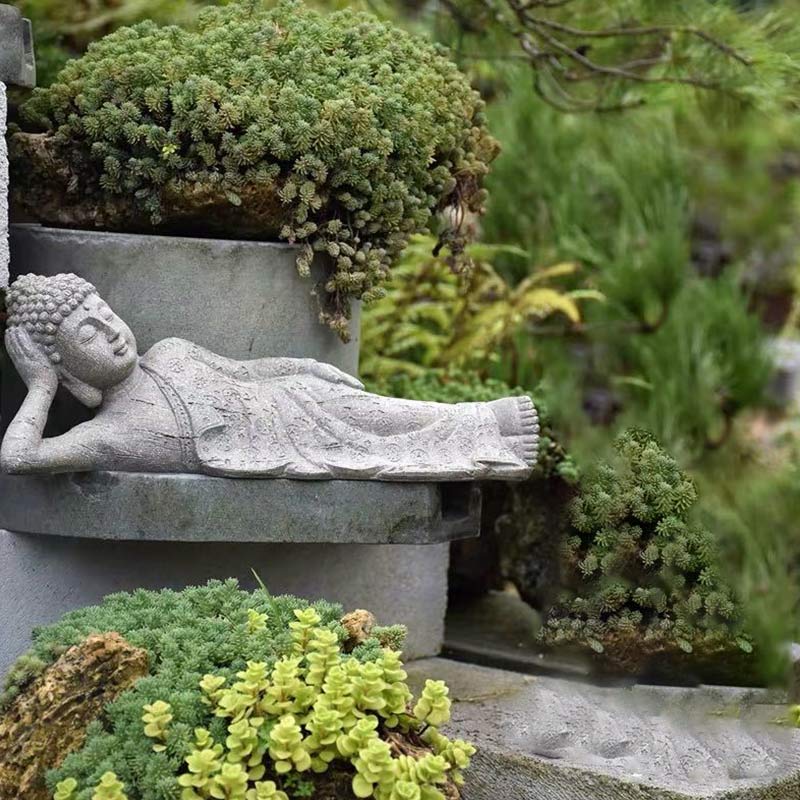 Buddha Stones Meditazione tibetana Benedizione del Buddha Compassione Serenità Decorazione della casa