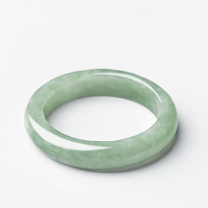 Anello Buddha Stones Natural Jade Prosperity Abbondanza