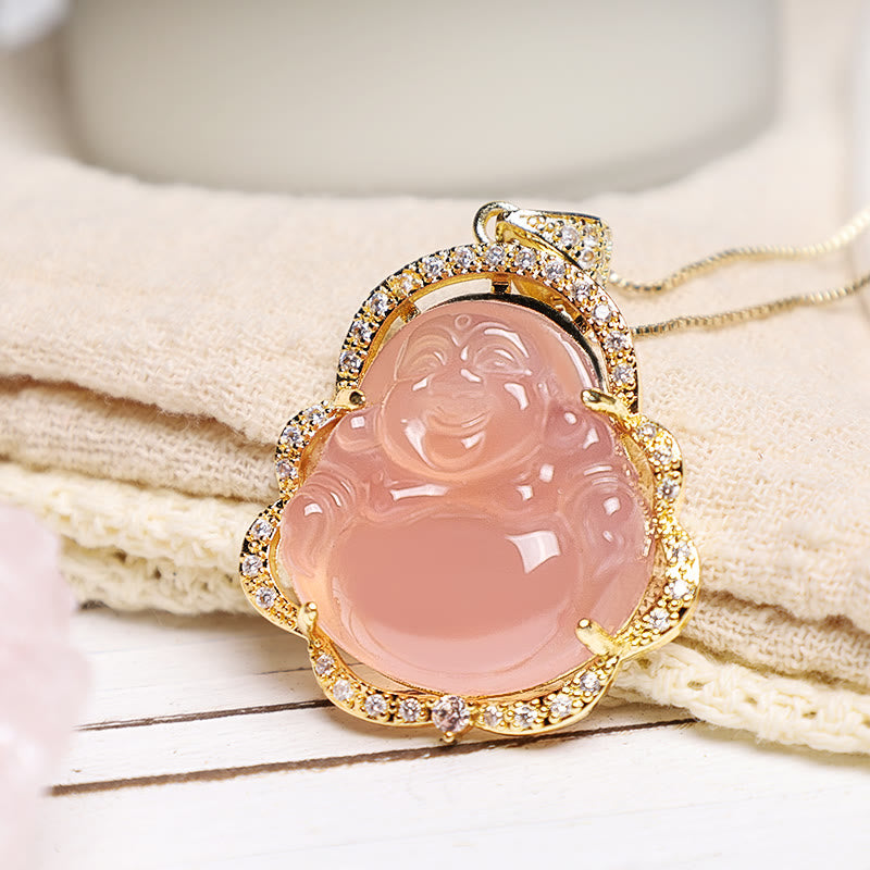 Collana Buddha Stones Buona Fortuna Buddha Ridente - image 15