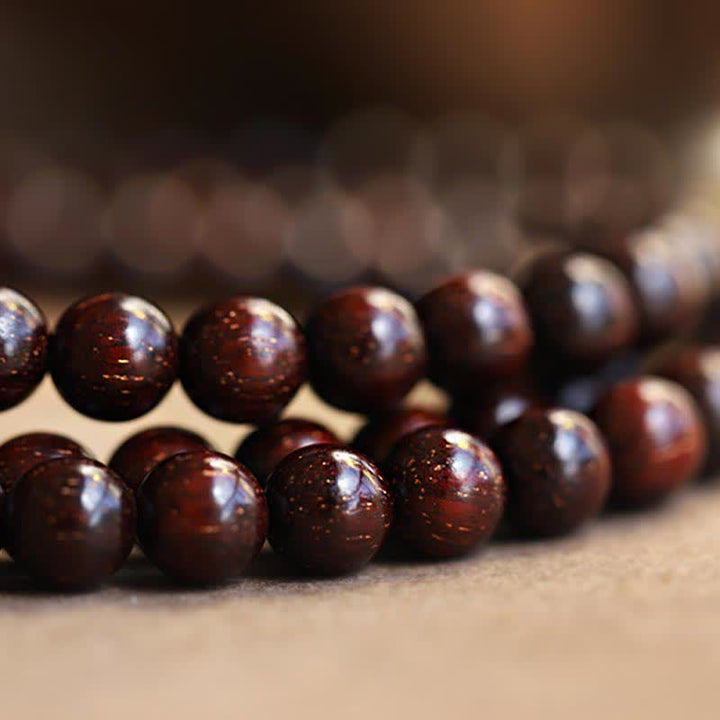 Bracciale Buddha Stones 925 Sterling Silver Indiano Foglia Piccola Sandalo Rosso Hetian Giada Grigia Ambra Stella d'Oro
