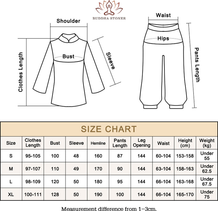 Buddha Stones 3 pezzi Yoga Chiffon Abbigliamento uniforme Meditazione Zen Pratica Set da donna