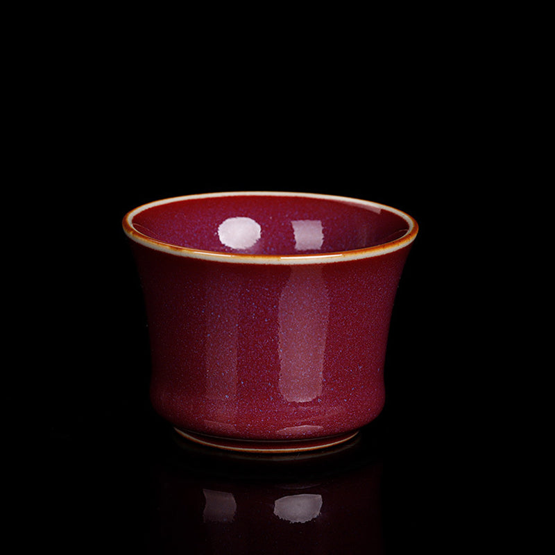 Buddha Stones Kiln Change Ceramica Bambù Design Tazza da tè Kung Fu Tazza da tè