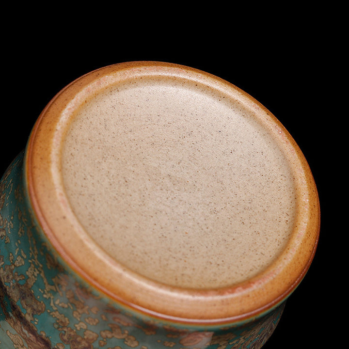 Buddha Stones Kiln Change Ceramica Bambù Design Tazza da tè Kung Fu Tazza da tè