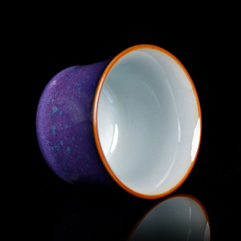 Buddha Stones Kiln Change Ceramica Bambù Design Tazza da tè Kung Fu Tazza da tè