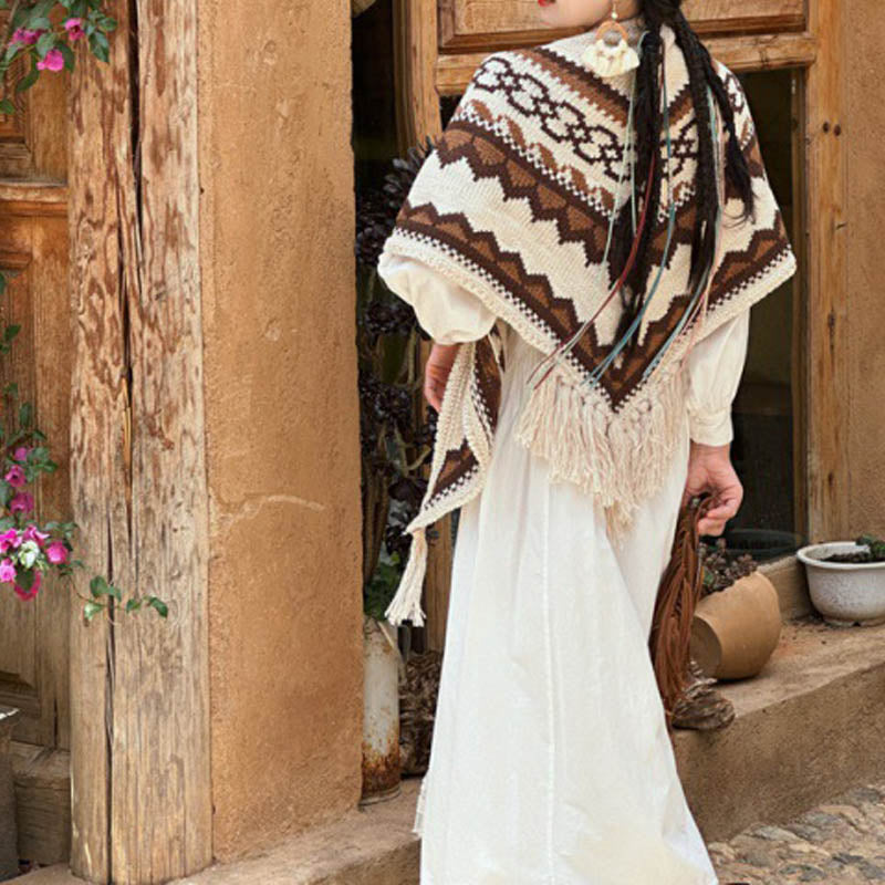 Buddha Stones marroni beige tibetane, in stile invernale, comodo da viaggio - 185*65cm - image 0