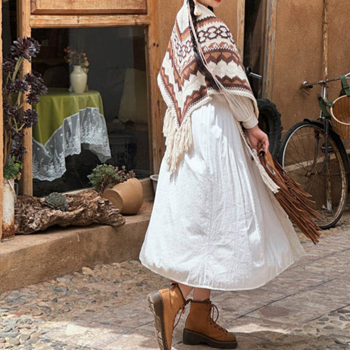 Buddha Stones marroni beige tibetane, in stile invernale, comodo da viaggio - image 5