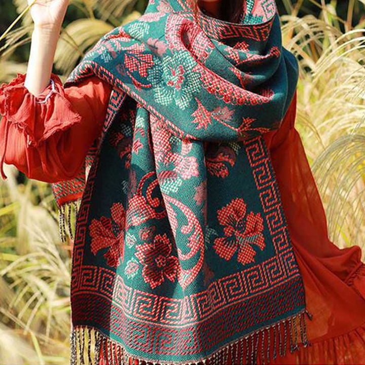 Scialle con Buddha Stones , sciarpa da viaggio avvolgente - image 4