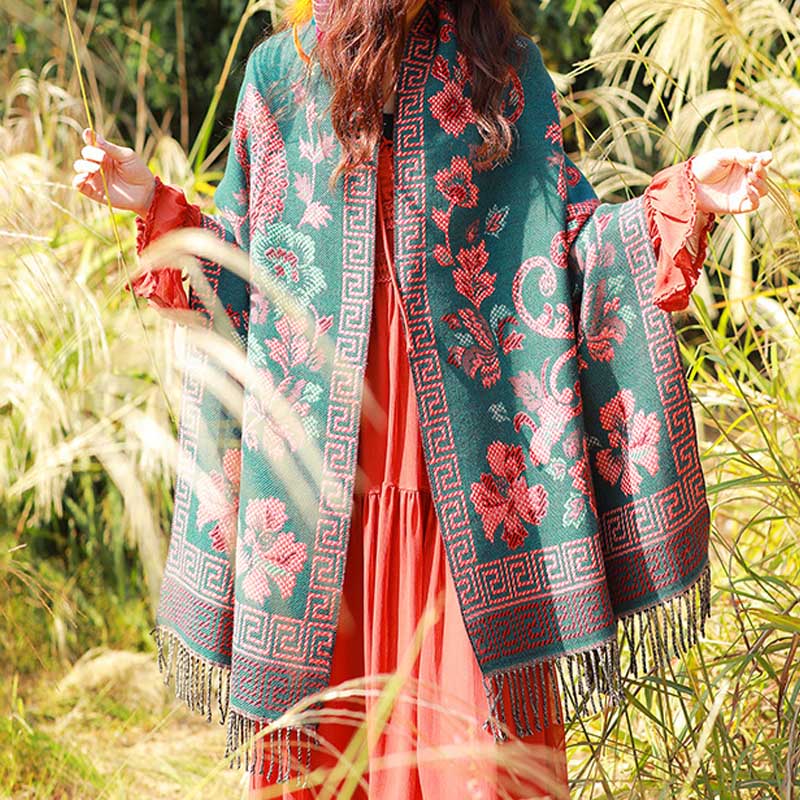 Scialle con Buddha Stones , sciarpa da viaggio avvolgente - image 6