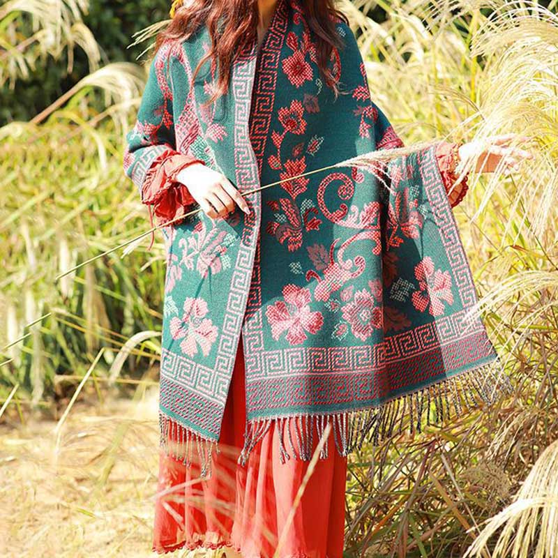 Scialle con Buddha Stones , sciarpa da viaggio avvolgente - image 7