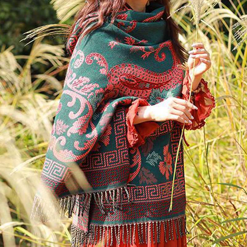 Scialle con Buddha Stones , sciarpa da viaggio avvolgente - image 3