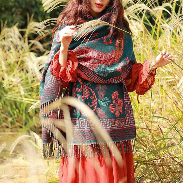 Scialle con Buddha Stones , sciarpa da viaggio avvolgente - image 2