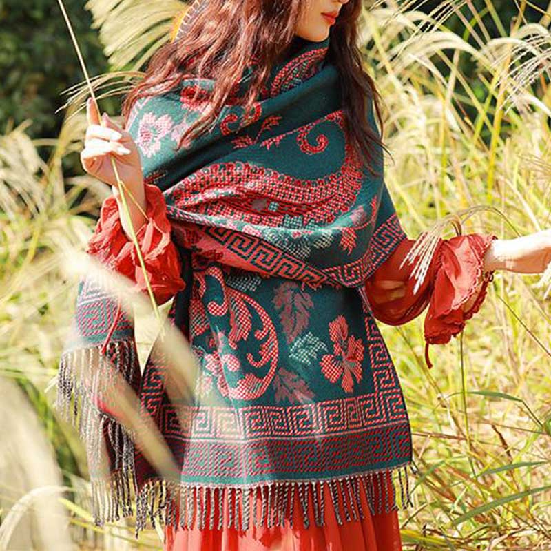 Scialle con Buddha Stones , sciarpa da viaggio avvolgente - image 5