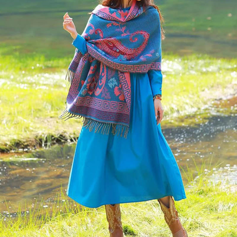 Scialle con Buddha Stones , sciarpa da viaggio avvolgente - image 15