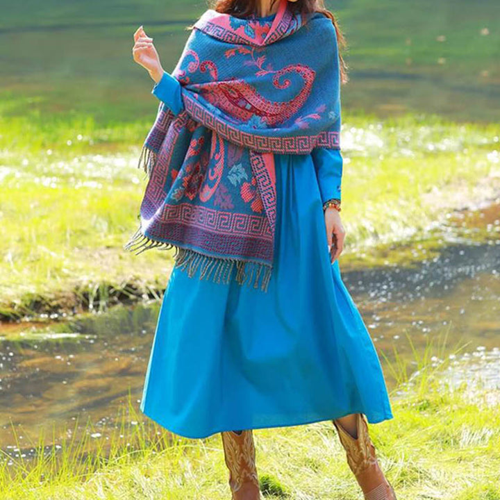 Scialle con Buddha Stones , sciarpa da viaggio avvolgente - image 15