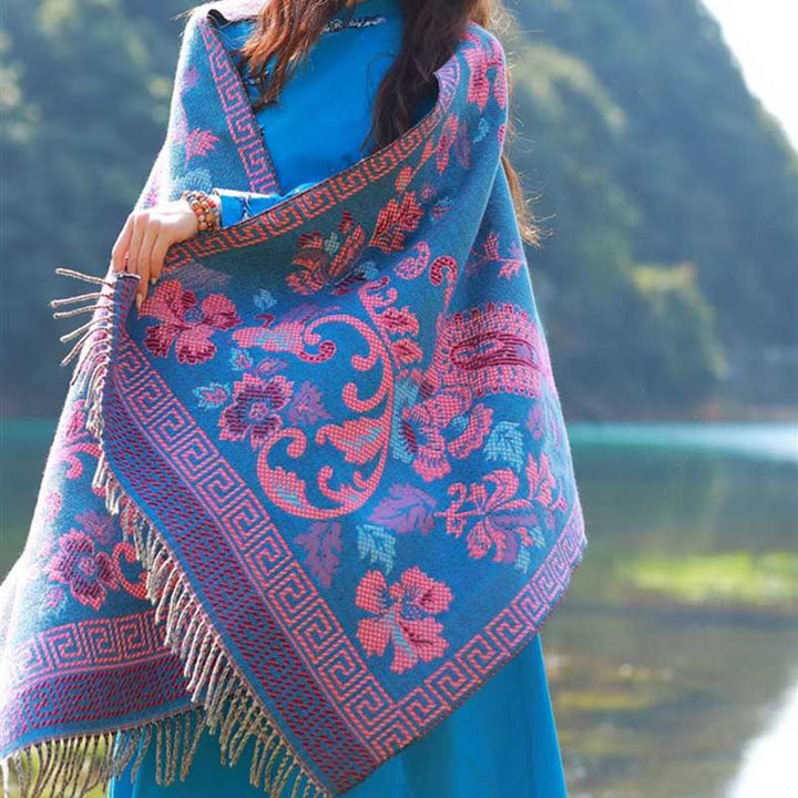 Scialle con Buddha Stones , sciarpa da viaggio avvolgente - image 13