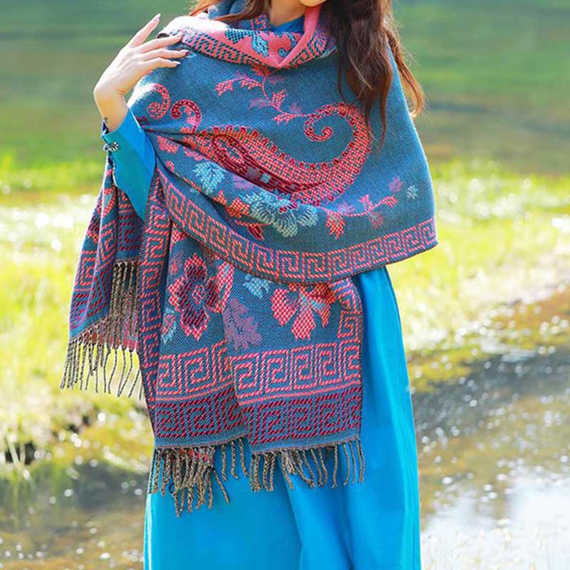 Scialle con Buddha Stones , sciarpa da viaggio avvolgente - image 10