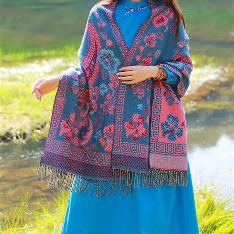 Scialle con Buddha Stones , sciarpa da viaggio avvolgente - image 11