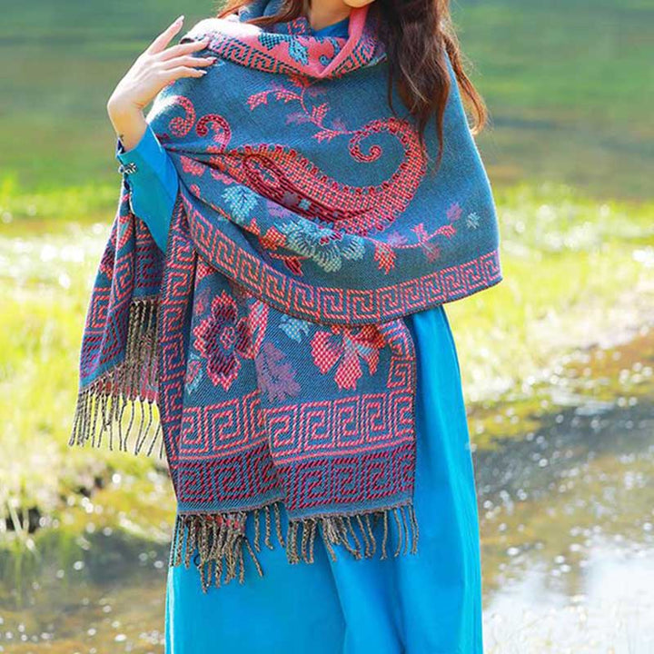 Scialle con Buddha Stones , sciarpa da viaggio avvolgente - image 10