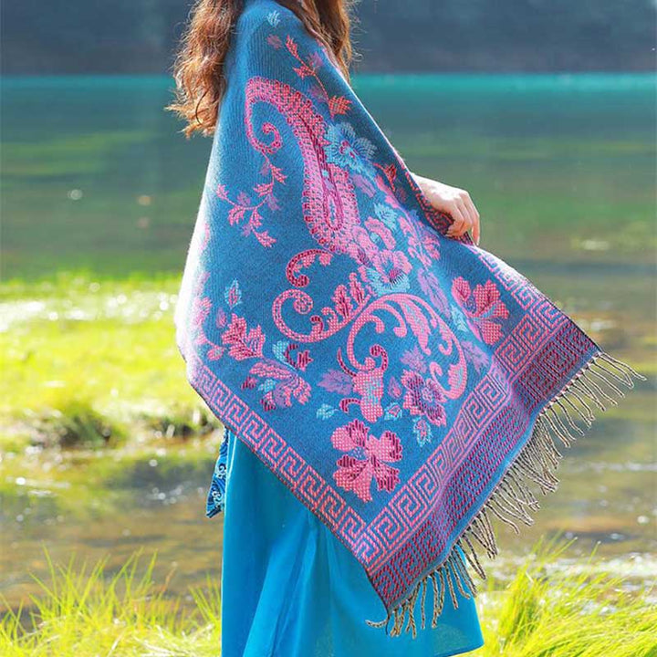 Scialle con Buddha Stones , sciarpa da viaggio avvolgente - image 12