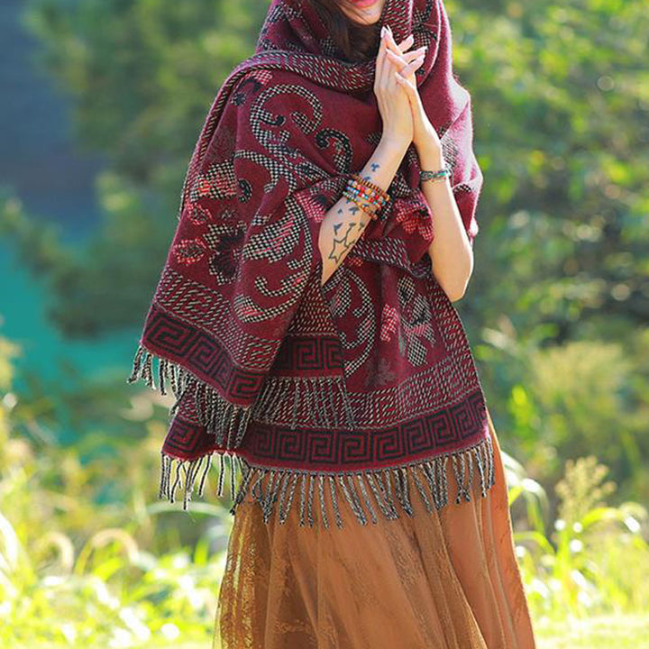 Scialle con Buddha Stones , sciarpa da viaggio avvolgente - image 23