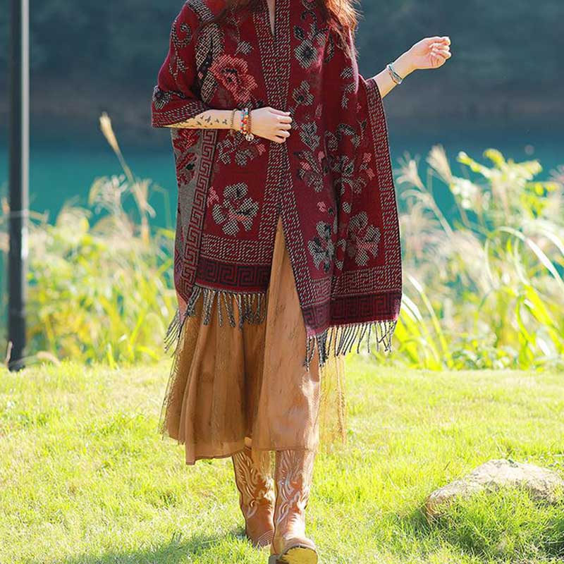 Scialle con Buddha Stones , sciarpa da viaggio avvolgente - image 25